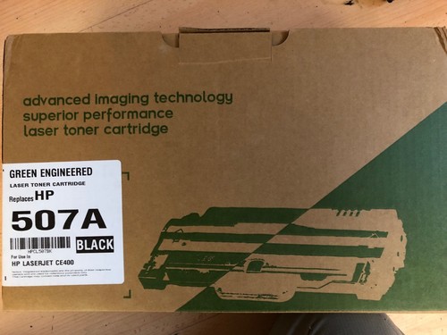 Green engineered toner - green,
