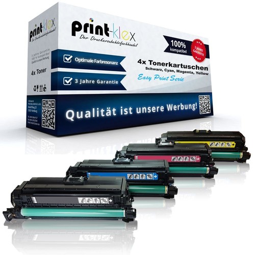 Premium tonerkartuschen - 4x,